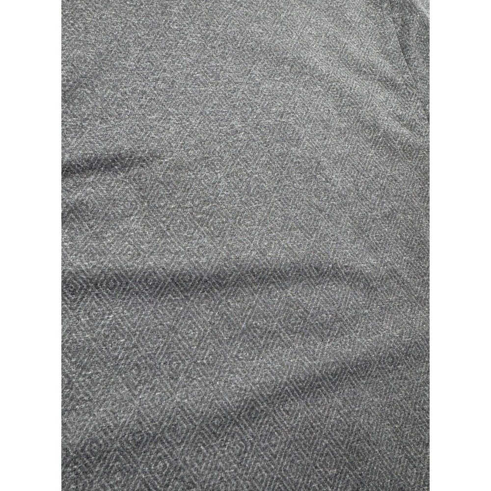 FootJoy Mens Large Gray Geometric Diamond Print Performance Golf Polo Shirt L - Picture 5 of 10